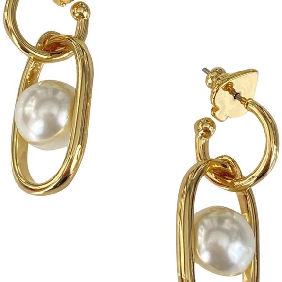 NEW Kate Spade Glamorous Strands Pearl Drop Earrings - Picture 3 of 6